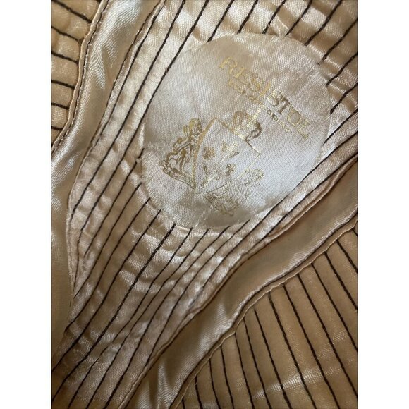 Resistol Brown Gold Fedora Hat Wool Tweed Size 7 1/4 USA - Picture 6 of 10